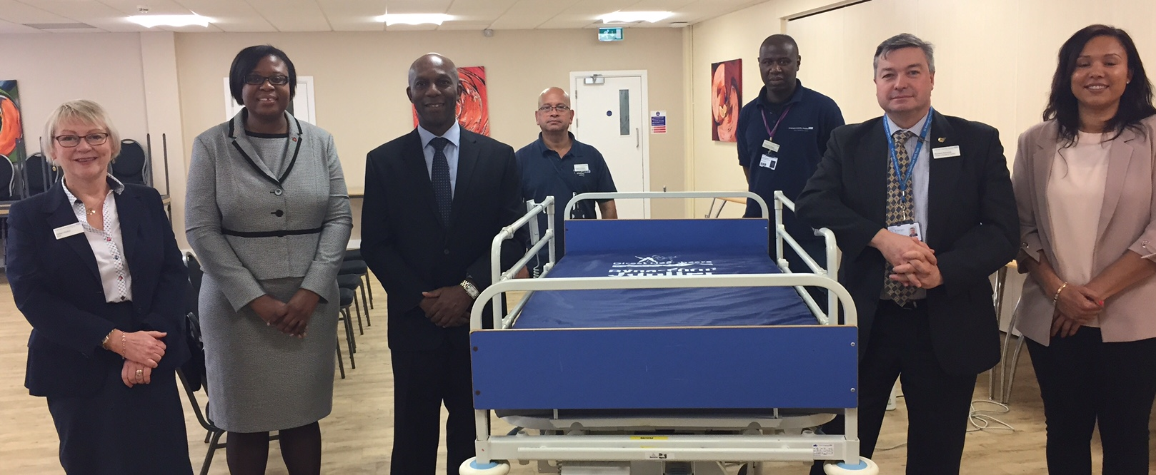 St George’s Hospital, London donates beds for Barbuda Hospital