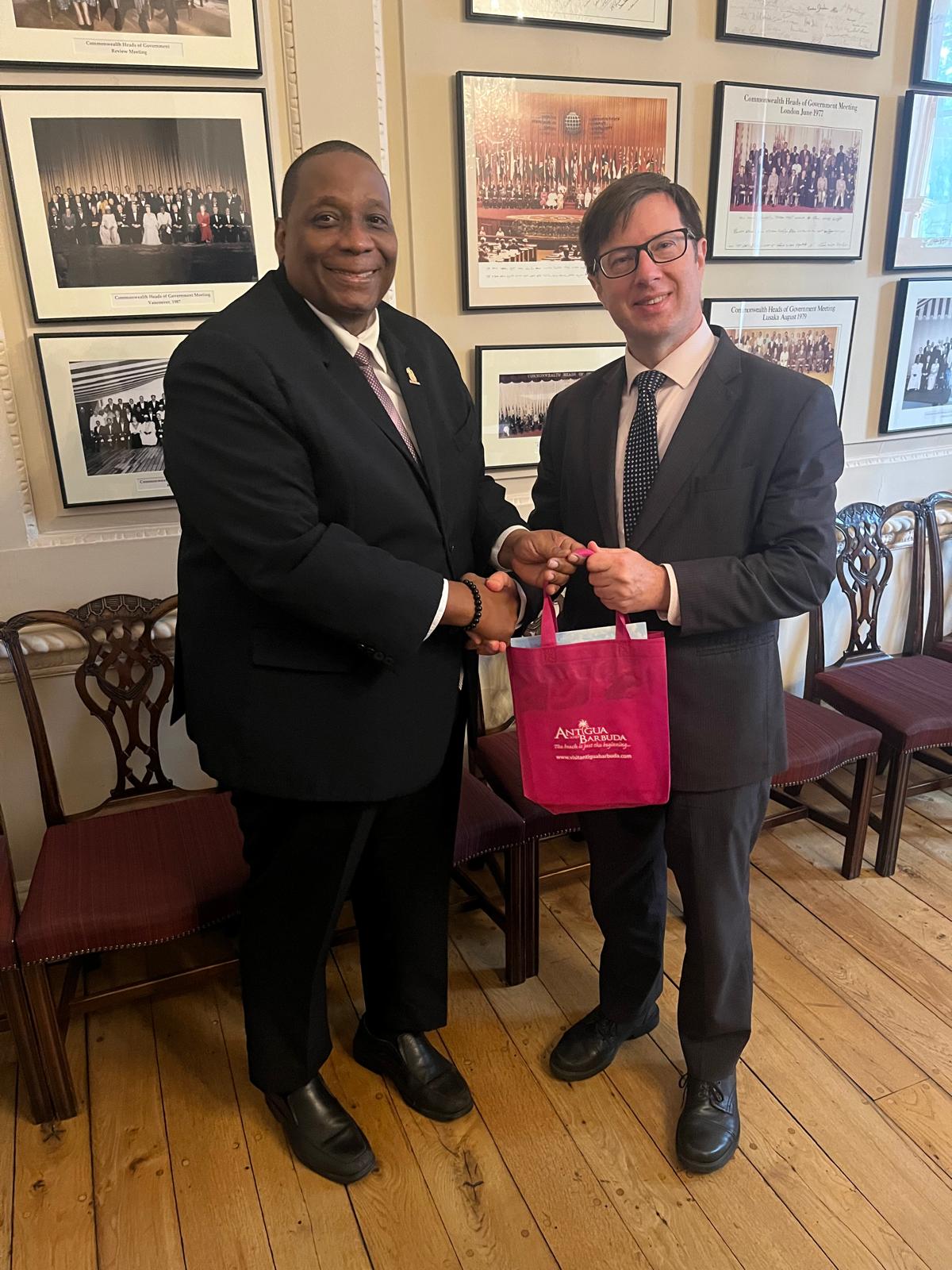 His Excellency Dr. Clarence Pilgrim Concludes High-Level Engagements in London to Advance Preparations for CHOGM 2026