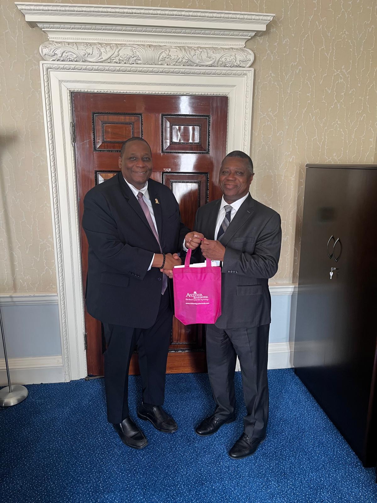 His Excellency Dr. Clarence Pilgrim Concludes High-Level Engagements in London to Advance Preparations for CHOGM 2026