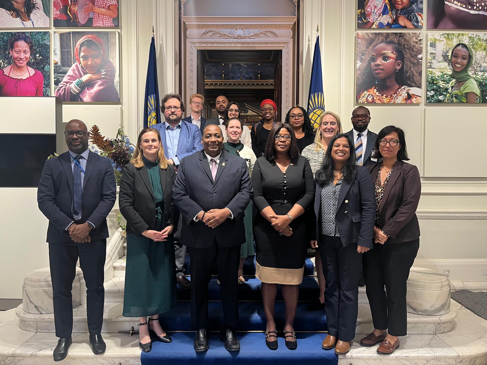 His Excellency Dr. Clarence Pilgrim Concludes High-Level Engagements in London to Advance Preparations for CHOGM 2026