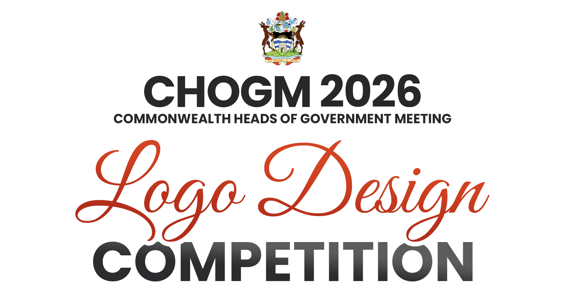 Antigua and Barbuda Launches Official Logo Design Competition for CHOGM 2026