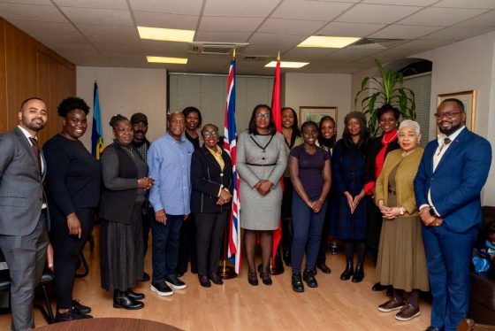 High Commissioner Karen-Mae Hill engages the Antigua and Barbuda National Association (ABNA)