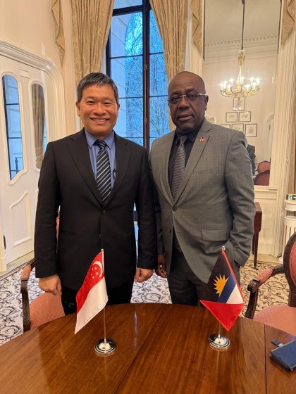Antigua and Barbuda and Singapore Explore Technical Cooperation Ahead of CHOGM 2026
