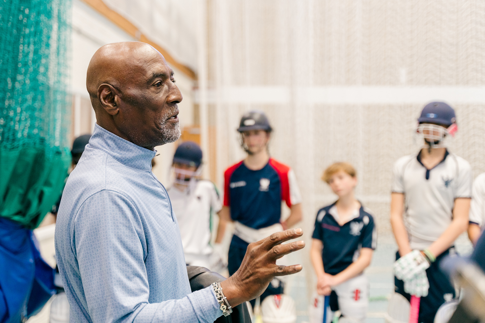 Sir Vivian Richards Visits Bedford School, Inspiring Students and Strengthening Sporting and Community Ties