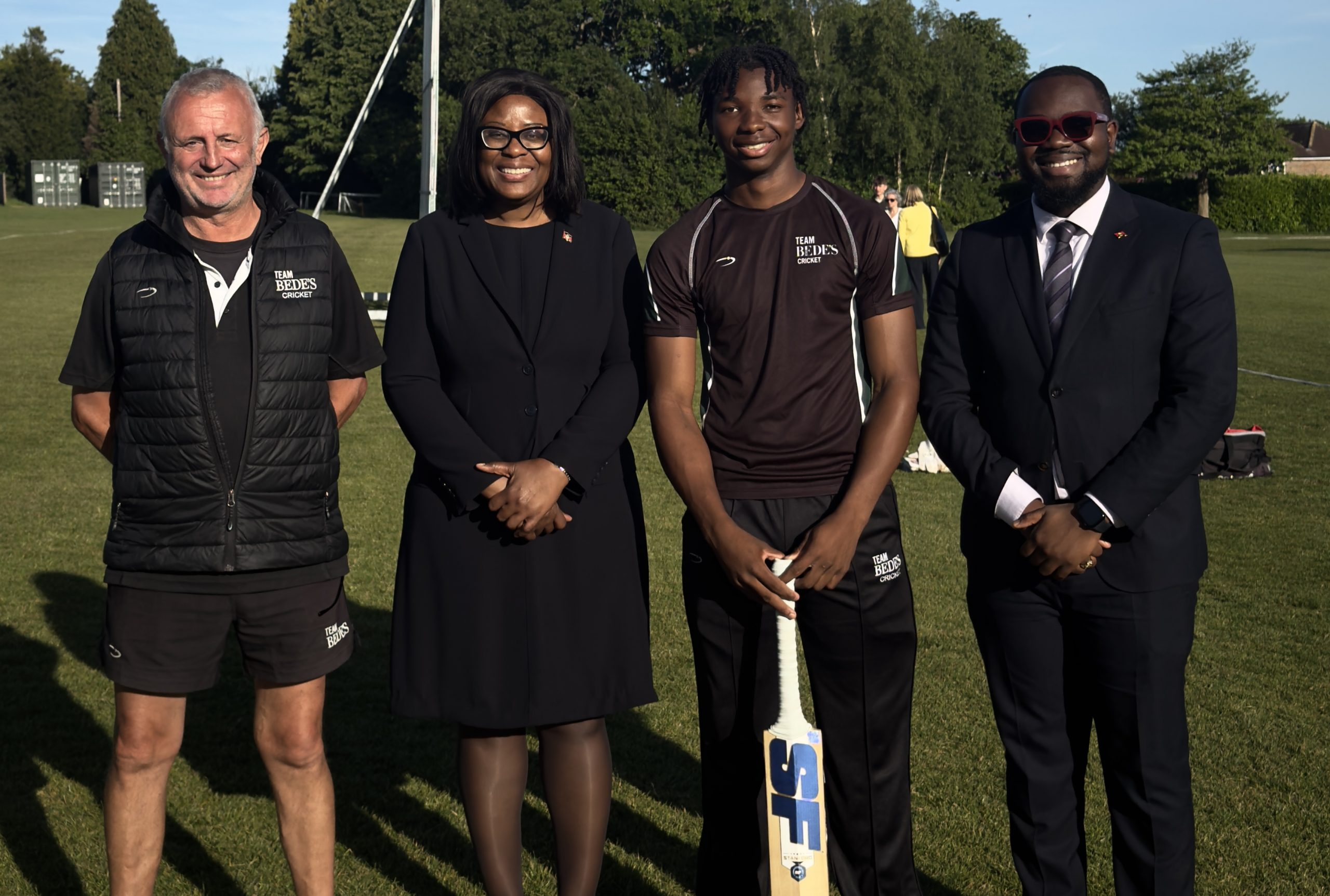 Matthew Miller Shines in England Under Bede’s Cricket Scholarship